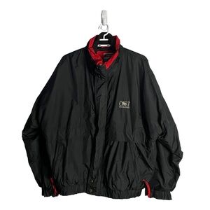 Dakota By Trimark Vintage Men's Black 2 in 1 Windbreaker Jacket